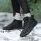 Outdoor Sports Cotton Shoes For Men And Women Winter Warm Slip-on Boots