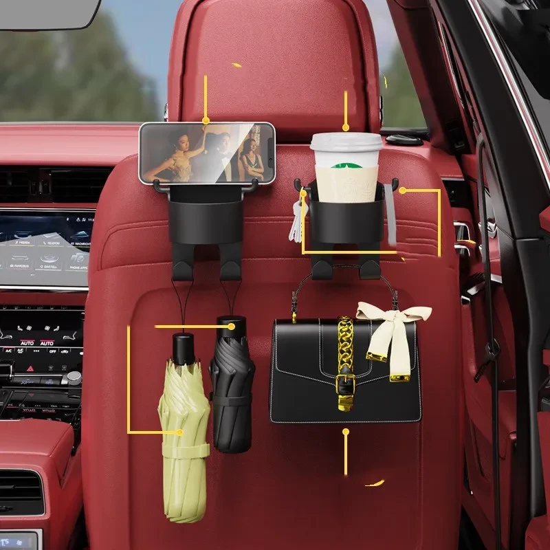 Multifunctional Hook for Car Seat Back