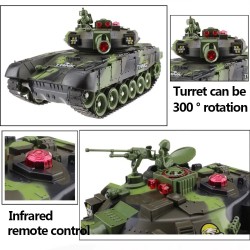 55/44CM RC Tank Military War Tanks Electric Car – Remote Control Radio-Controlled Crawler Toys