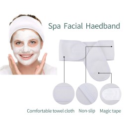 Puff Makeup Face-Skin-Care Facial-Headband