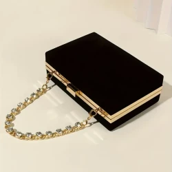 Luxurious Rhinestone Clutch Purse