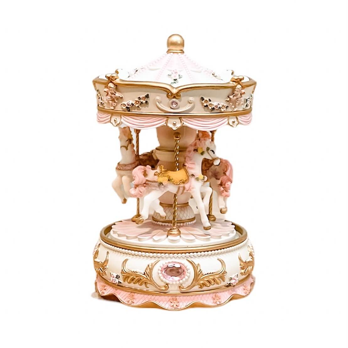 Musical Carousel Pink | Nursery Products | Gift Tree NZ