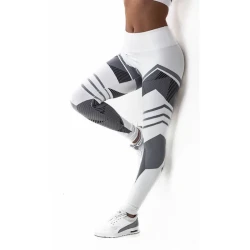 Printed Reflective Sport Yoga Pants Women