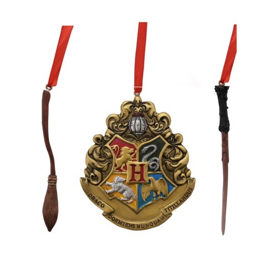 Adornos navideños de Harry Potter (juego de 3)