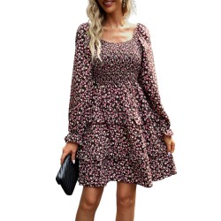 Elegant Women's Floral Dress