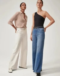 🎁Seamed Front Wide Leg Jeans