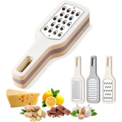 Portable Handheld Stainless Steel 3 In 1 Cheese Grater