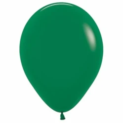 30cm Standard Forest Green Latex Balloons - Pack of 100