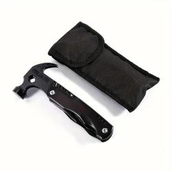 Multi-function Claw Hammer Pliers - Outdoor Camping Hammer, Folding Tool with Knife and Pliers