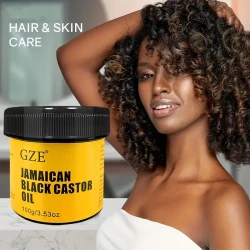 Jamaican Black Castor Oil - Pure, Cold-Pressed for Stronger Hair & Skin Health