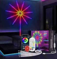 WiFi Bluetooth Smart Fireworks Led Light