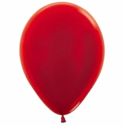 Balloons - Metallic Pearl Red  - Pack of 100