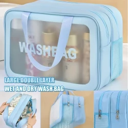 Large Double Layer Toiletry Bag