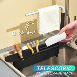 Telescopic Sink Storage Rack