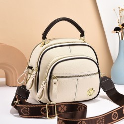 Multi-Zip Crossbody Bag