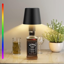 AuraGlow Wine Bottle Lamp