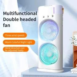 Double-ended Spray Fan Portable Humidifier