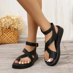 Casual Thick-Soled Clip Toe Sandals