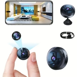 Wireless Mini WiFi Security Camera with Night Vision