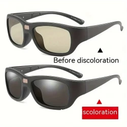 Smart Photosensitive Color-changing Polarized Glasses