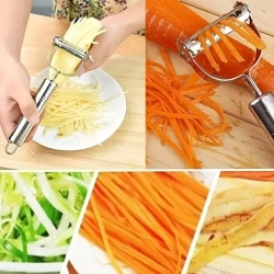 1pc Stainless Steel Vegetable Peeler