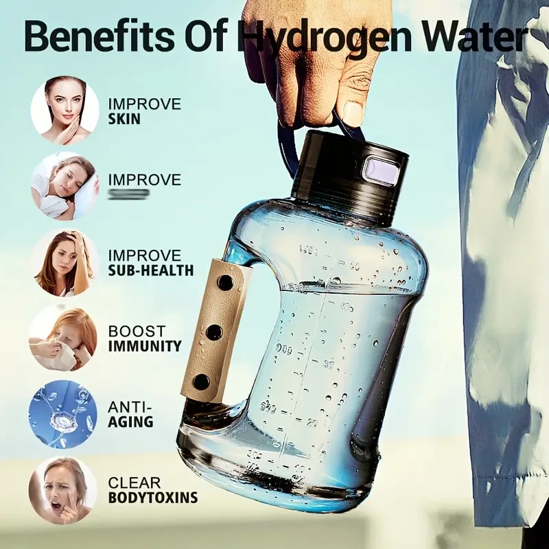 Portable Hydrogen Water Bottle - Rechargeable Hydrogen Water Ionizer