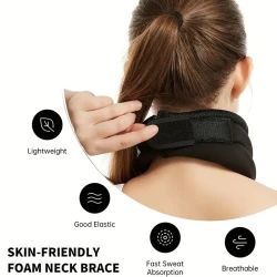 Breathable Neck Brace with Sponge Shoulder Pads