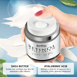 50ml Retinol Cream - Day & Night Moisturizer with Collagen and Vitamin C for Sensitive Skin