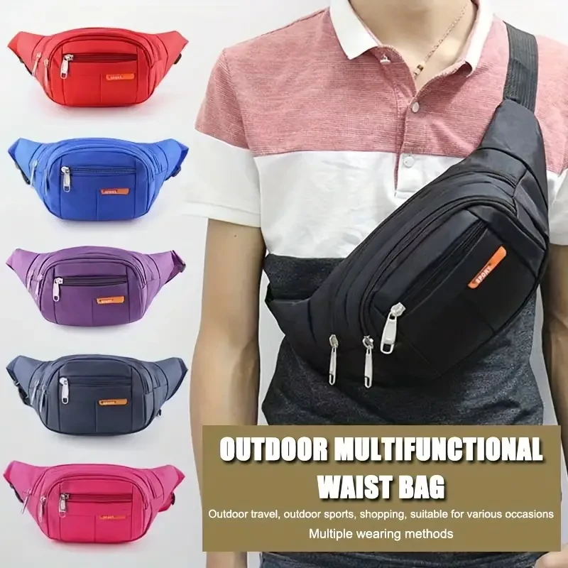 Unisex Belt Bag Fanny Pack - Money and Phone Holder Hip Bum Waist Bag
