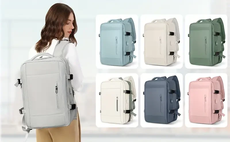 Waterproof Large-Capacity Travel Backpack for Ladies and Men