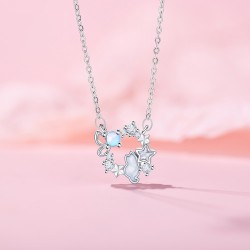 Charming Kitten Zircon Necklace