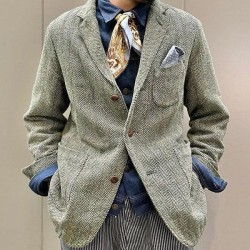 Single-Breasted Lapel Multi-Pocket Blazer