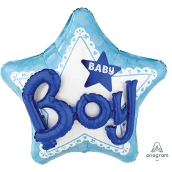 Balloon - Multi - Balloon Celebrate Baby Boy