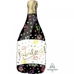 Balloon - SuperShape XL Confetti Bubbly Happy Birthday