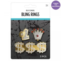 Bling Gold Rings