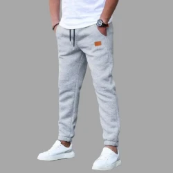 Color Casual Sports Loose Straight Pants