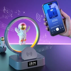 Astronaut Magnetic Levitation Bluetooth Speaker-RGB Atmosphere Light