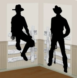 Cowboys Scene Setter Add On - Pack of 2