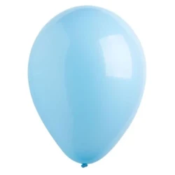 Latex Balloons 30cm Bulk Pack of 200 Fashion Baby Blue