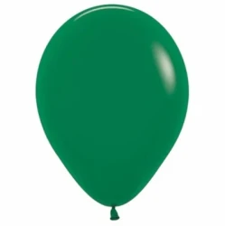 12cm Standard Forest Green Latex Balloons  - Pack of 50