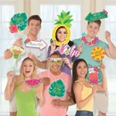 Aloha Luau Jumbo Photo Prop Kit (Pack of 12)