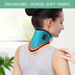 Acupuncture Neck Brace for Cervical Spine Relaxation and Fatigue Relief