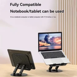 360° Rotatable Aluminum Alloy Laptop Stand