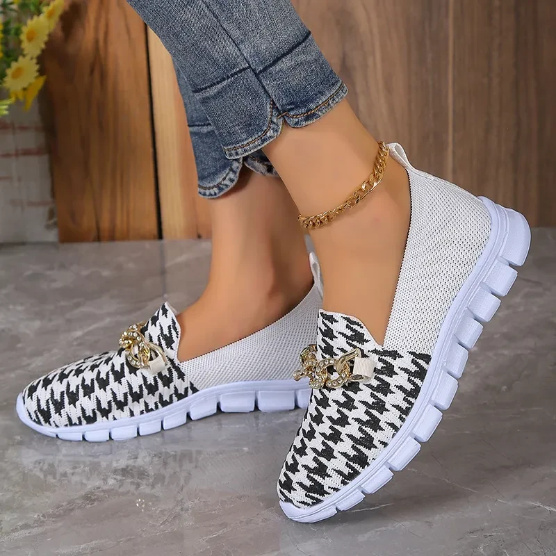 Houndstooth Breeze Loafers