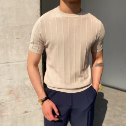 Men's Summer Knit Tee