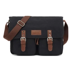 Canvas Shoulder Bag Crossbody Bag Messenger Bag