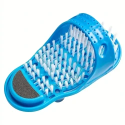 Foot Washing Brush and Scrub Massager Cleaner with Suction Cup - Dead Skin Remover for Shower Floor