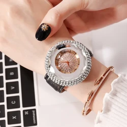 Silicone Women's Quartz Watch with White Crystal Glass