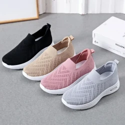 Women's Casual Mesh Slip-On Sneakers