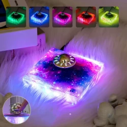 Galaxy Glow Levitating UFO Lamp